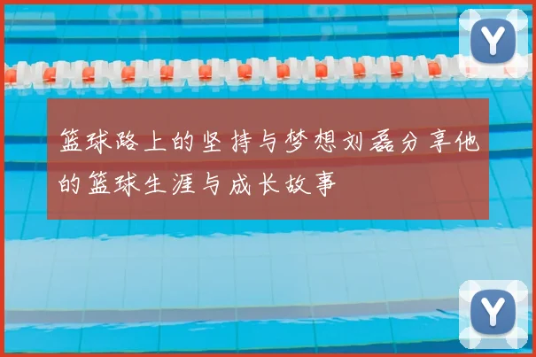 篮球路上的坚持与梦想刘磊分享他的篮球生涯与成长故事