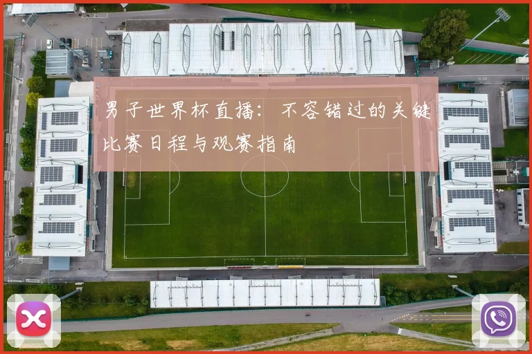 男子世界杯直播:不容错过的关键比赛日程与观赛指南