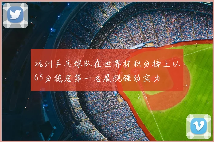杭州乒乓球队在世界杯积分榜上以65分稳居第一名展现强劲实力