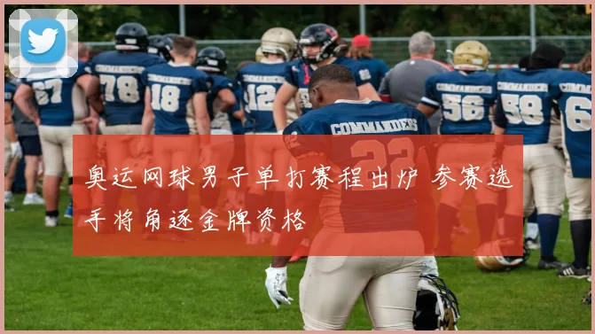 奥运网球男子单打赛程出炉 参赛选手将角逐金牌资格
