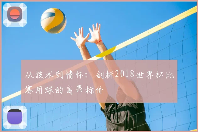 从技术到情怀:剖析2018世界杯比赛用球的高昂标价